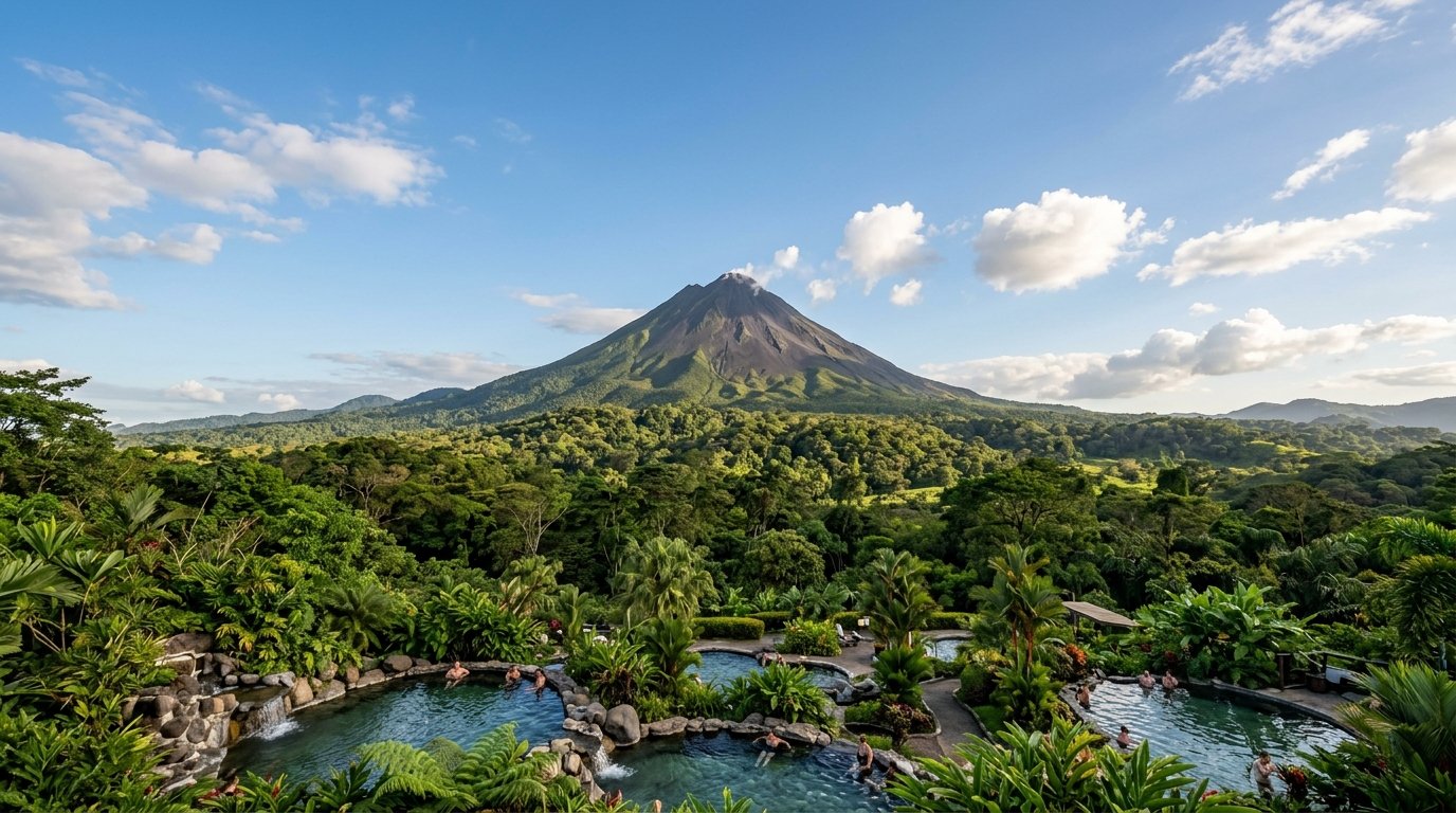 Tours y traslados La Fortuna Arenal al volcán y termales